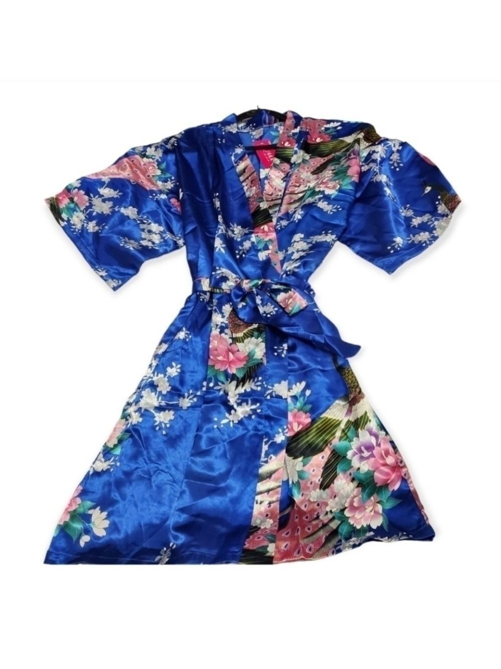 Oriental Blue Kimono Robe